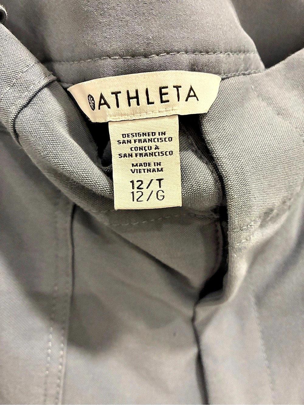 Athleta Skyline Barrel Pants Size 12 Tall - Picture 5 of 5